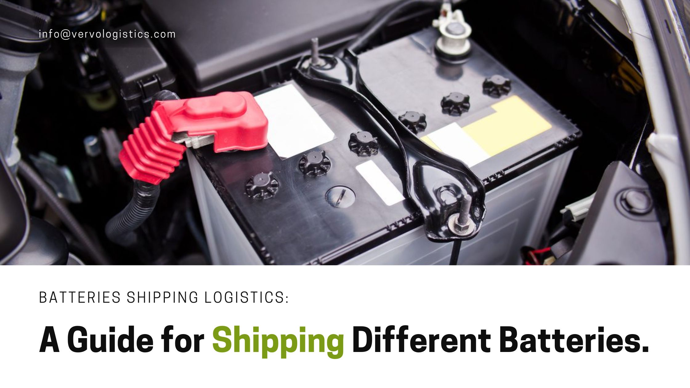 logistics for shipping lithium, lead-acid, alkaline, nickel-metal hydride, coin, and solar batteries by vervo middle east for shipping and logistics services in the uae and worldwide battery shipping services, battery storage services, customs clearance.
